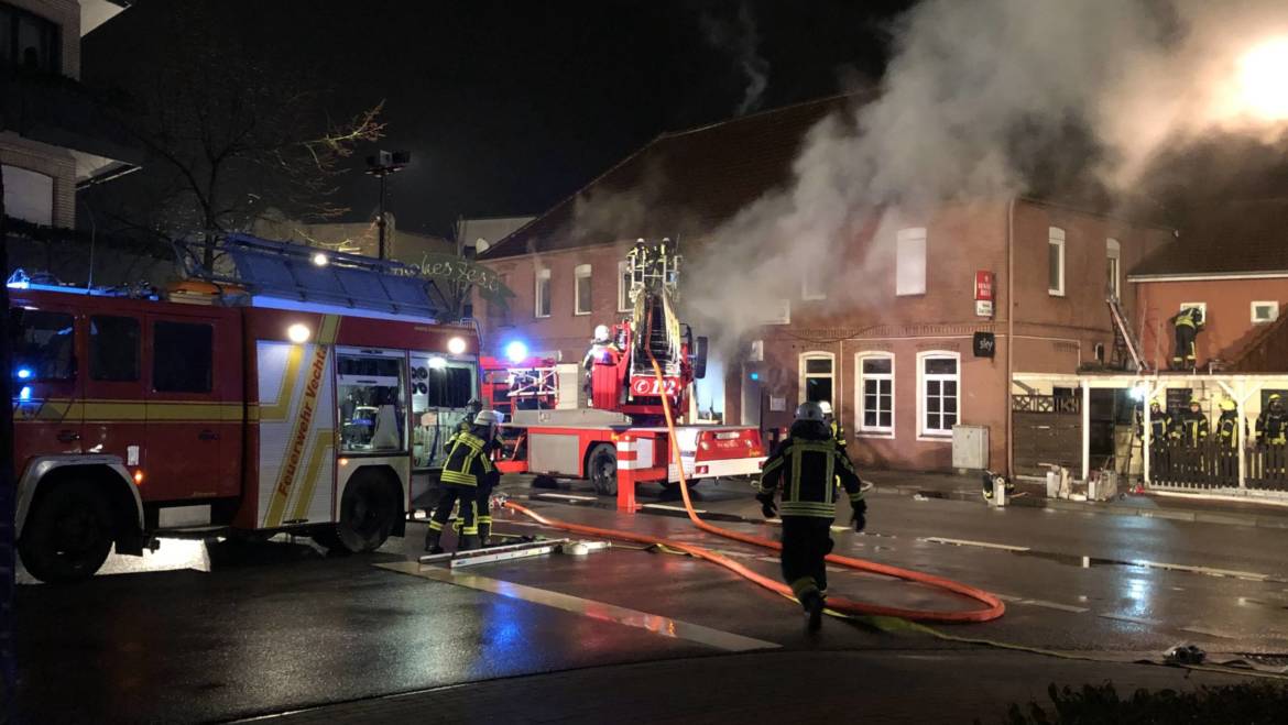 Brand der Gastwirtschaft “Zur Linde”