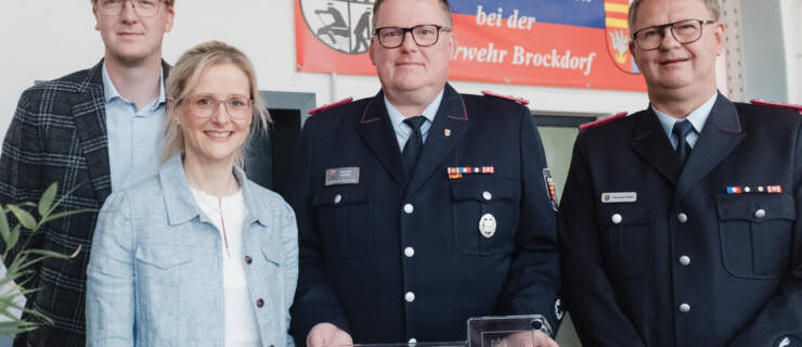 Neues Feuerwehrhaus in Brockdorf eingeweiht